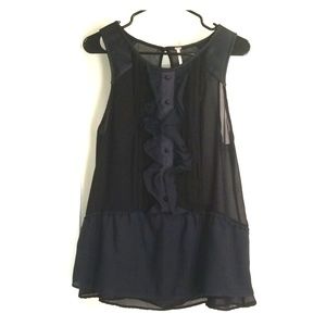 FREE PEOPLE ruffle tank